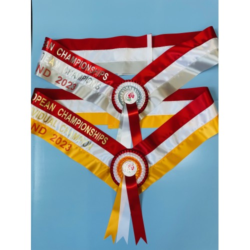 SS6 Supreme Sash with Rosette