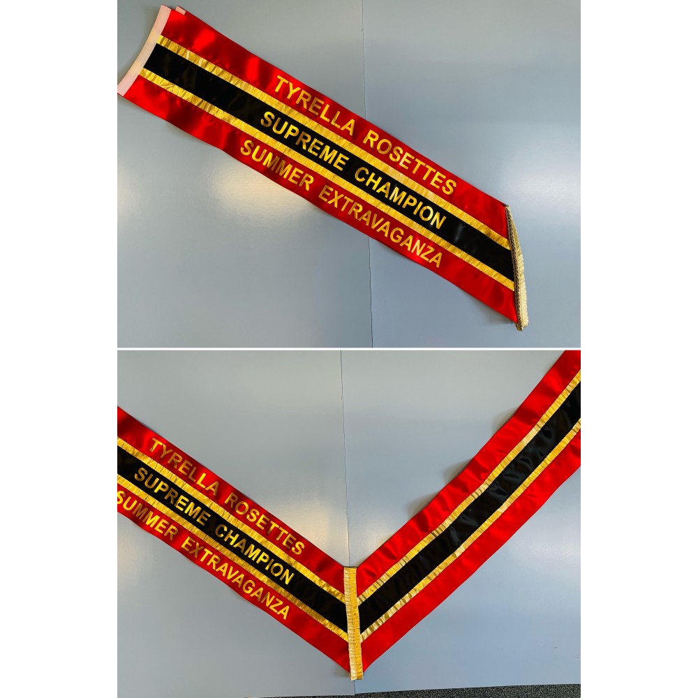 SS7 Supreme Sash with Glitz inserts