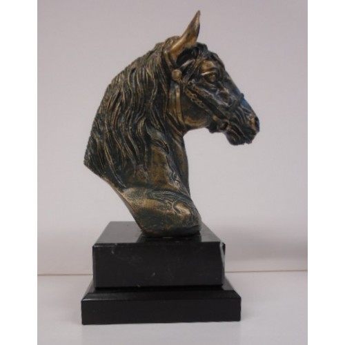 Classic Tyrella Horse Head Resin