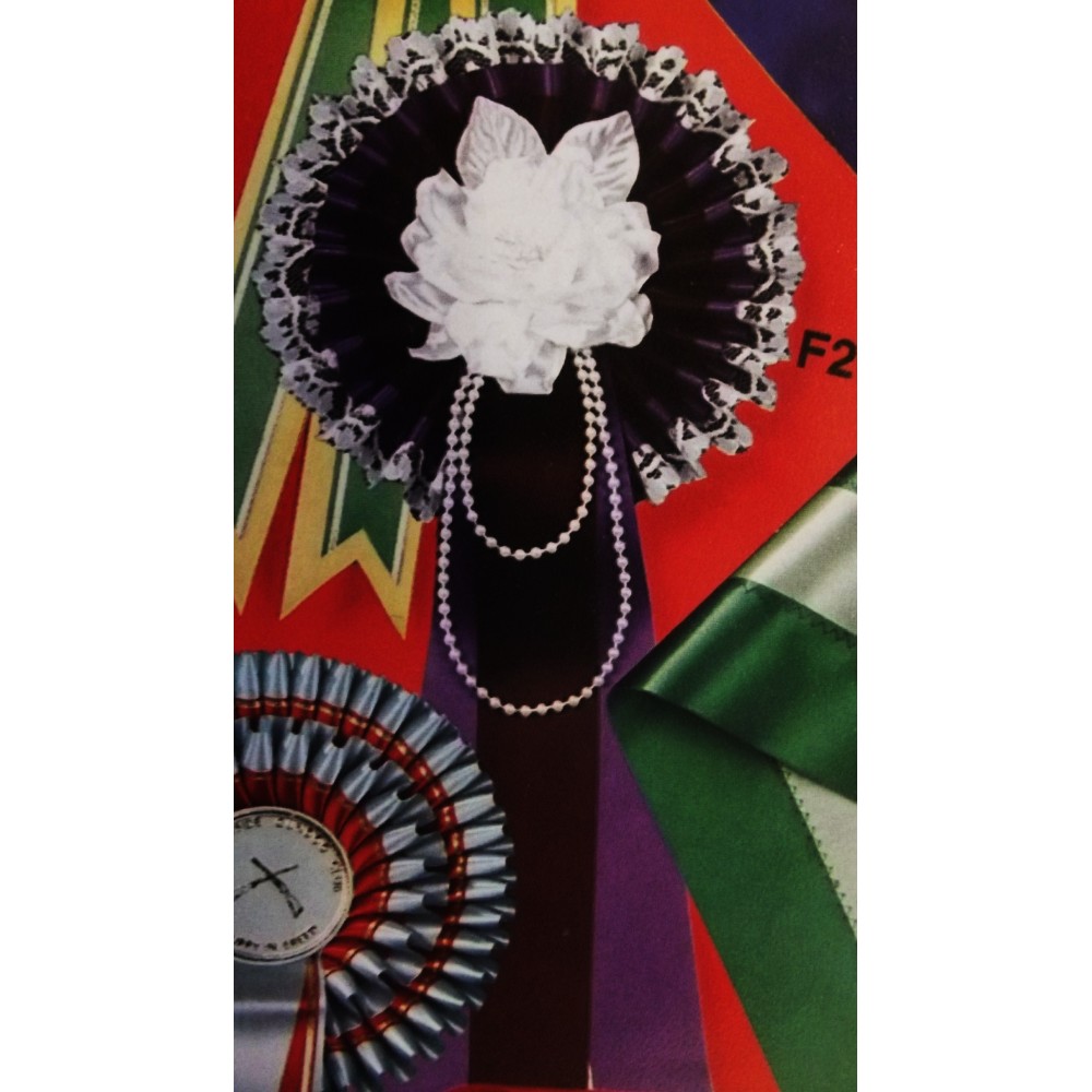 F2 Carnival Floral Rosette