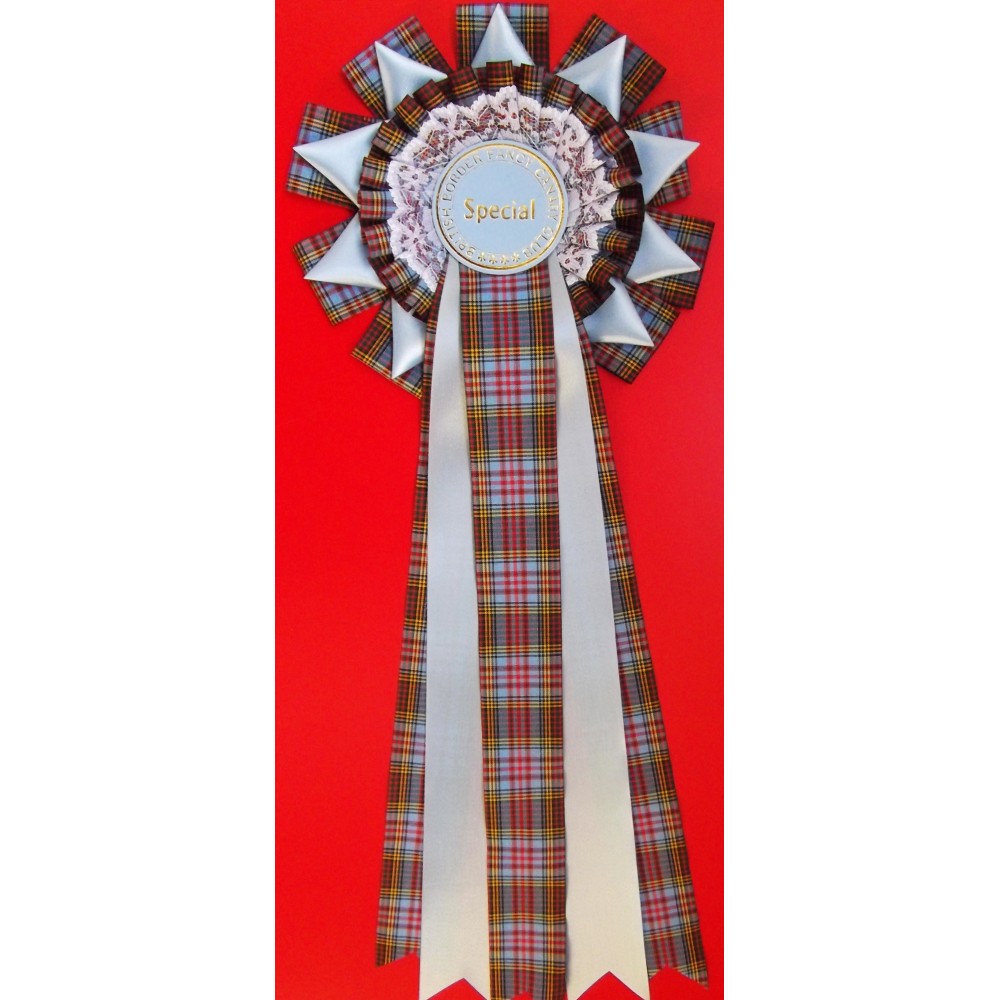 T15T Tartan Rosette