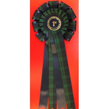 T16T Tartan Rosette