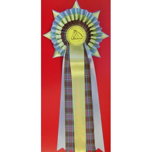 T17T Tartan Rosette