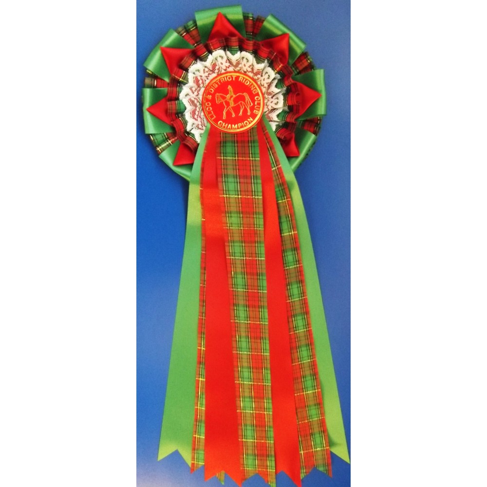 T18T Tartan rosette