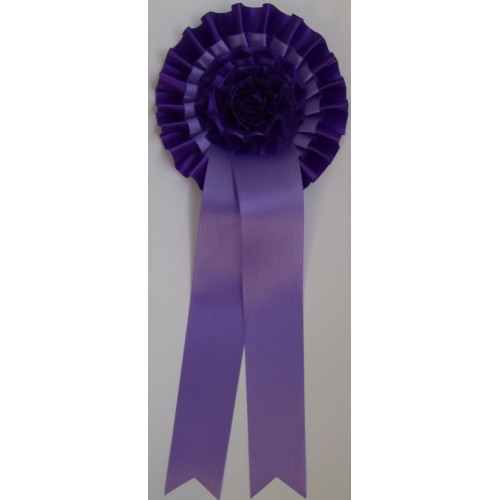 T3R Two Tier Ruffle Rosette