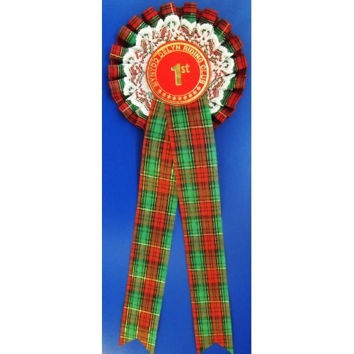 T5T Trendy Tartan Rosette