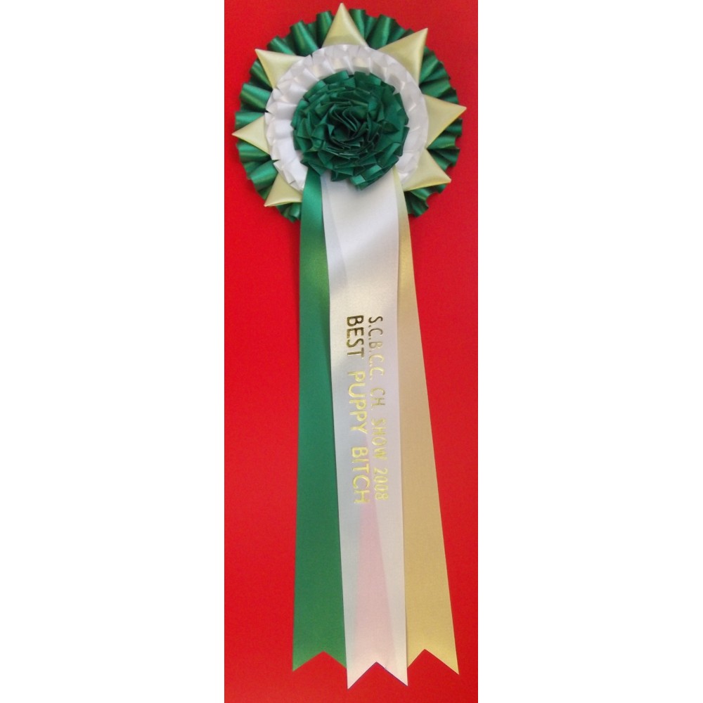 T6R Ruffle Rosette