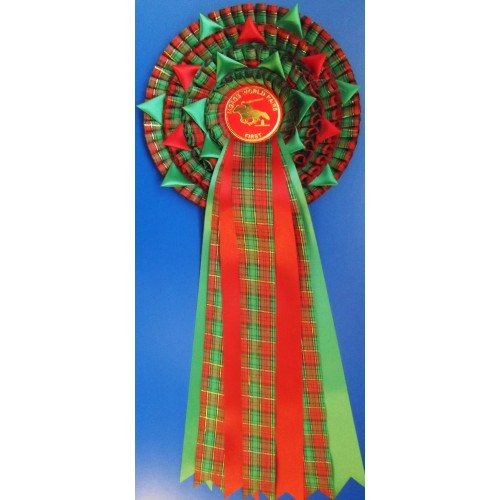 T7ET Tyrella Supreme Tartan Rosette