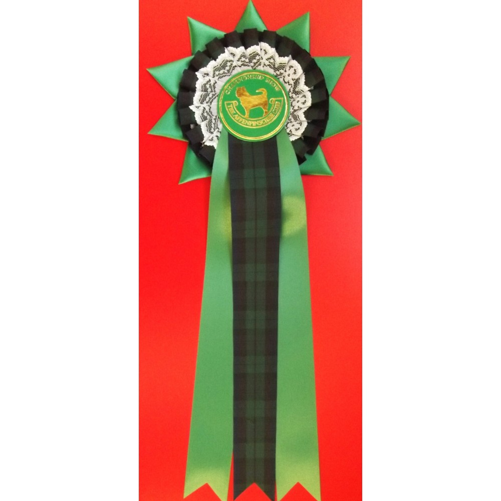 T8T Trendstar Tartan Rosette