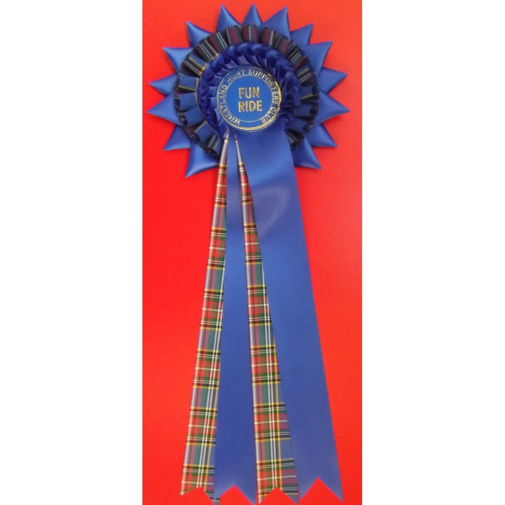 T8ET Tartan Rosette